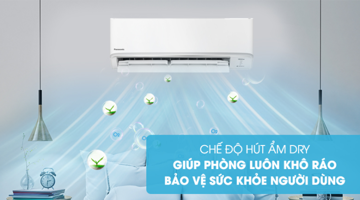 Chế độ hút ẩm bảo vệ sức khỏe